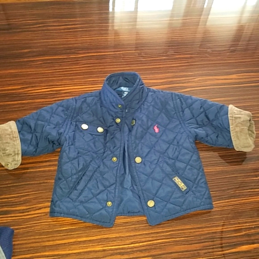 Ralph Lauren Toddler Quilted Fall Jacket 18 M
